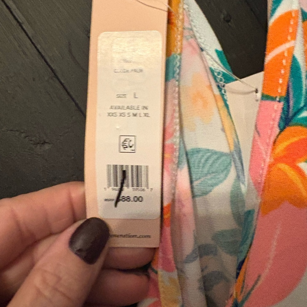 BCBGeneration Multicolor Floral Backless Dress NWT - image 3